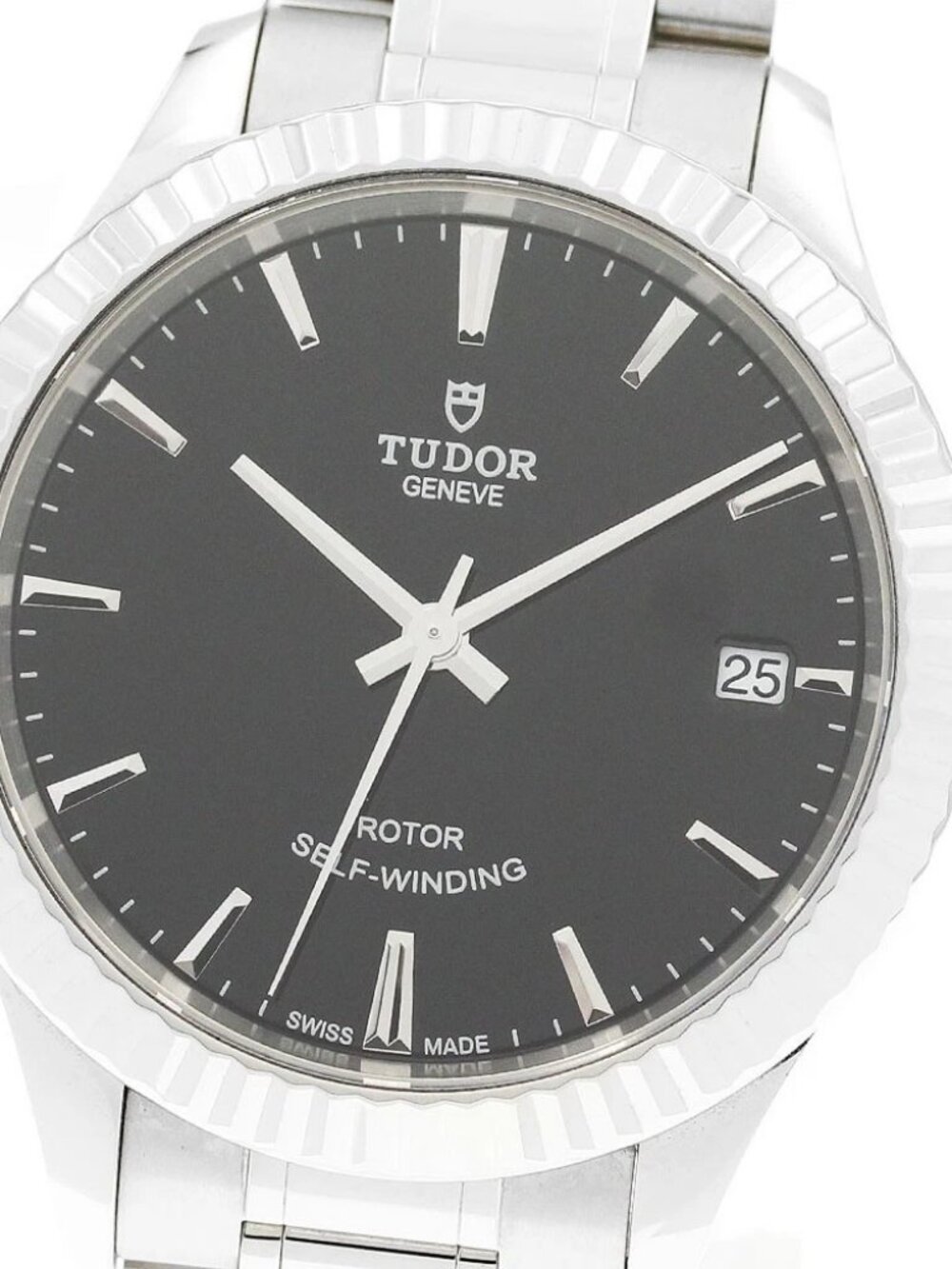 TUDOR Style 12310 Date black Dial Automatic Boy's Watch_920782